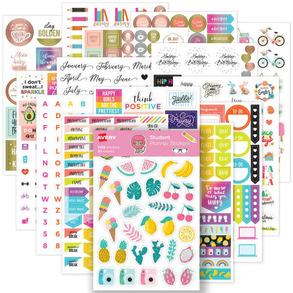 Student Planner Sticker Pack